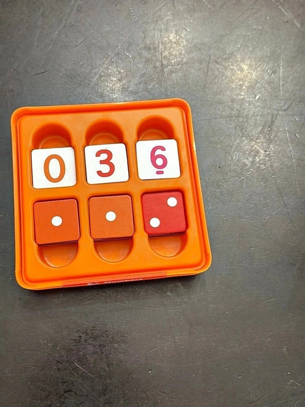Osmo Genius Numbers Math Game Complete 40 Tiles + Orange Storage Case